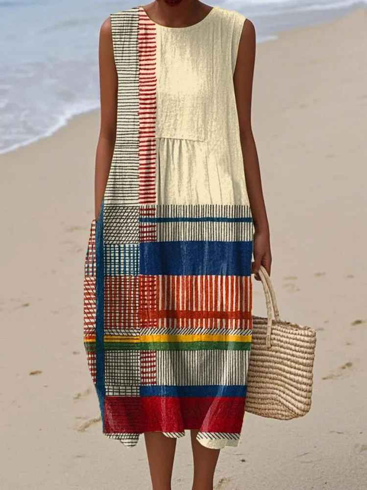 Poppy | Modern Patch Dress