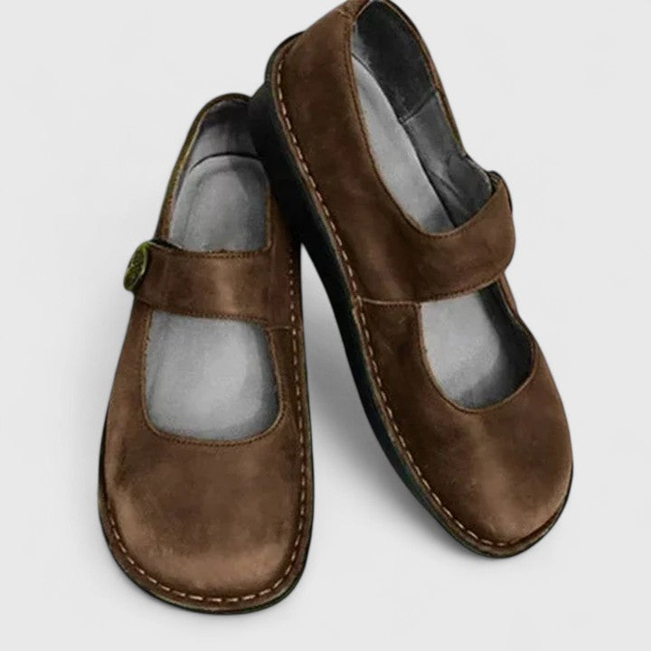 Lisa - Orthopedic Leather Mary Jane Shoes